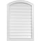 Ekena Millwork Arch Top Surface Mount PVC Gable Vent w/ 2"W x 2"P Brickmould Sill Frame, 24"W x 34"H GVPAR24X3403SN - alternate 1